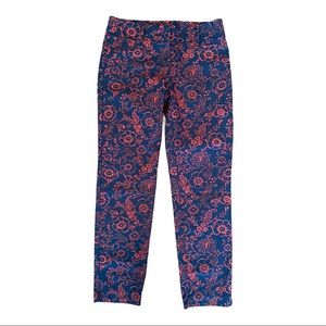 Ann Taylor LOFT Marisa Riviera PANTS Floral Print